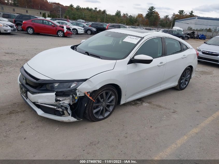 2019 Honda Civic Ex VIN: 19XFC1F35KE206711 Lot: 37959792