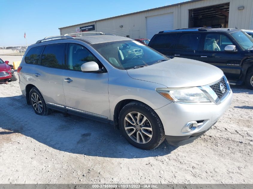 2014 Nissan Pathfinder Sl VIN: 5N1AR2MNXEC615930 Lot: 37959809