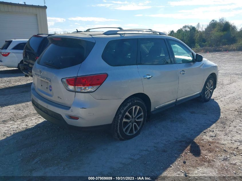 2014 Nissan Pathfinder Sl VIN: 5N1AR2MNXEC615930 Lot: 37959809