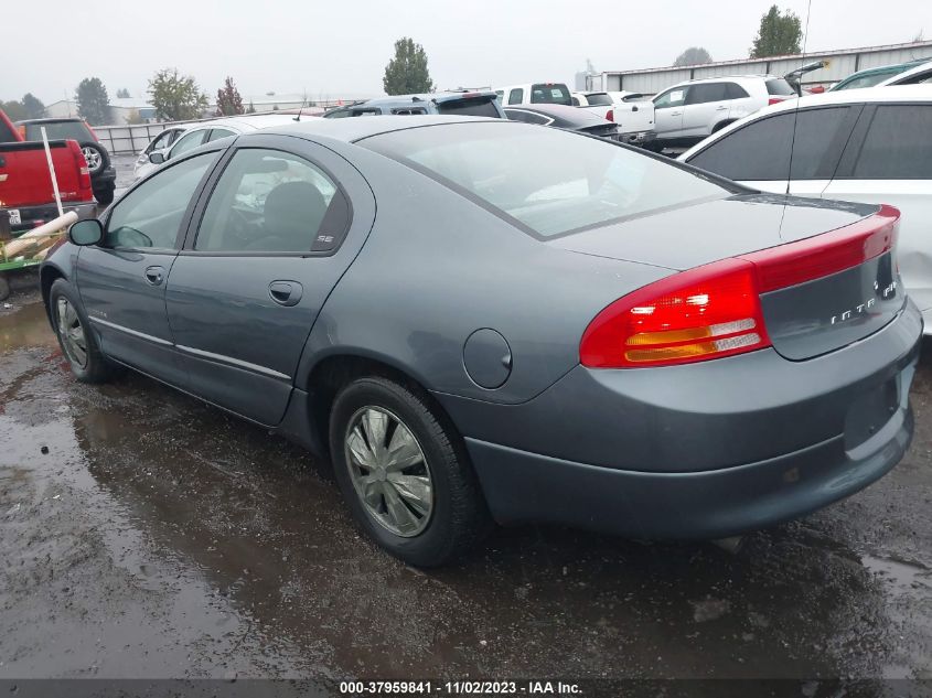 2001 Dodge Intrepid Se VIN: 2B3HD46R01H693493 Lot: 37959841