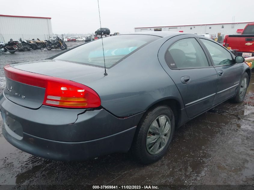 2001 Dodge Intrepid Se VIN: 2B3HD46R01H693493 Lot: 37959841