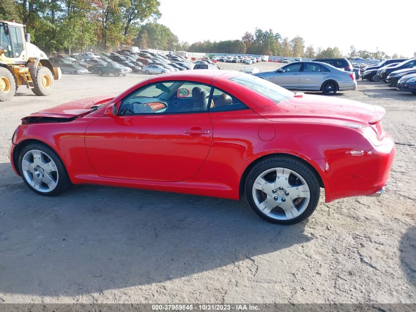 2005 Lexus Sc 430 VIN: JTHFN48Y450066537 Lot: 37959845