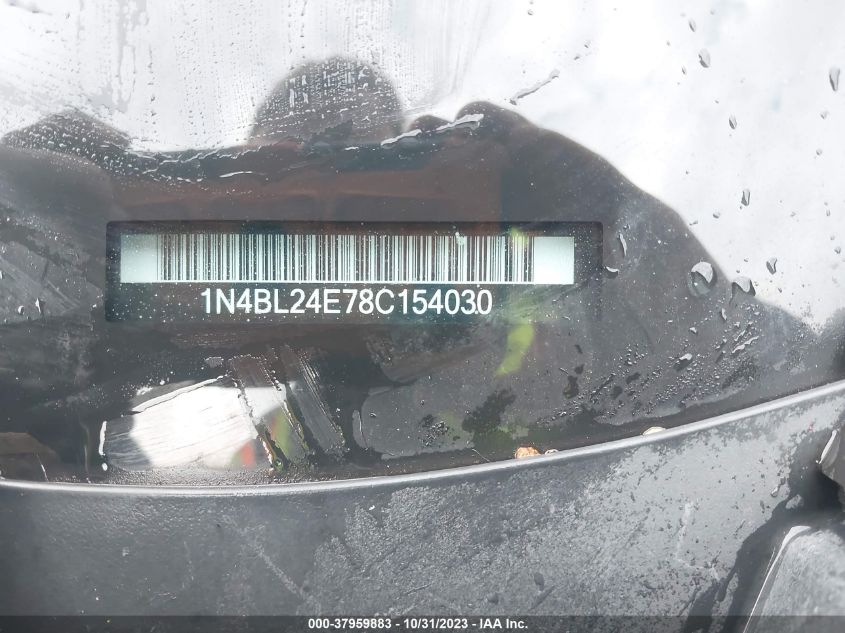 2008 Nissan Altima 3.5 Se VIN: 1N4BL24E78C154030 Lot: 37959883