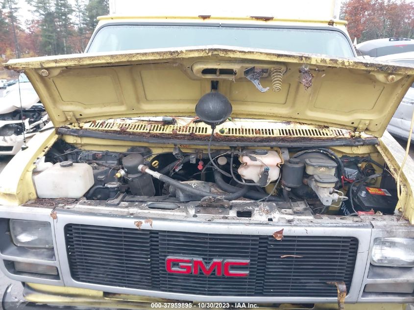 1995 GMC Cutaway Van G3500 VIN: 1GDGG31Z6SF523141 Lot: 37959895