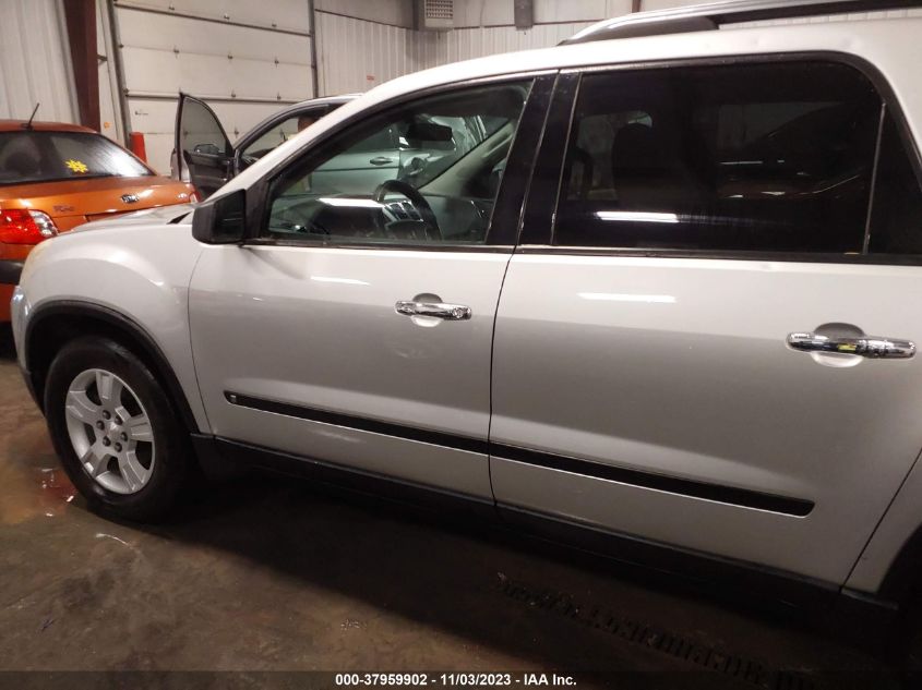 2009 GMC Acadia Sle1 VIN: 1GKEV13D09J188705 Lot: 37959902