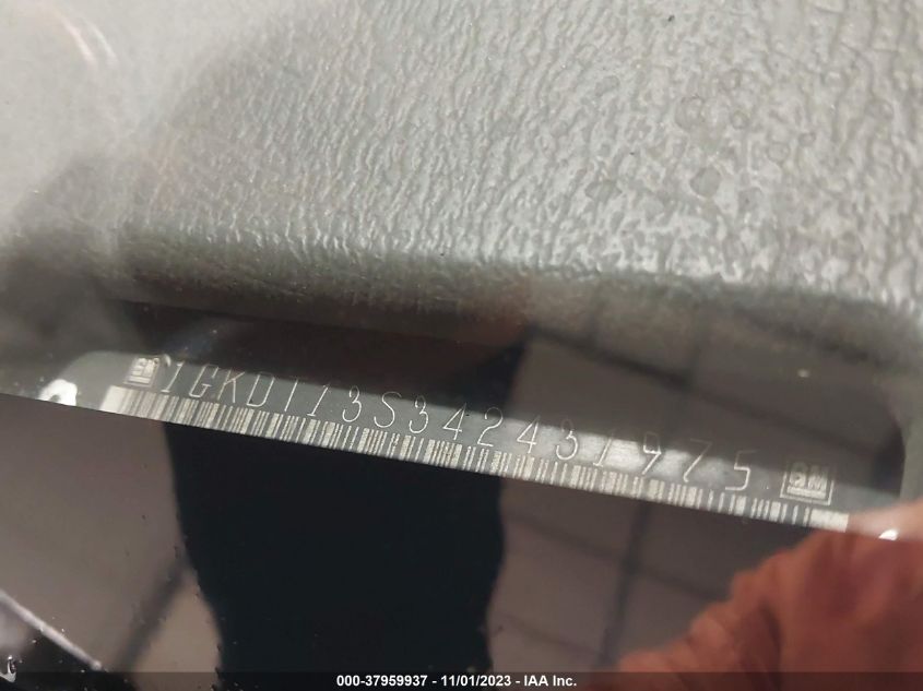 2004 GMC Envoy Sle VIN: 1GKDT13S342431975 Lot: 37959937