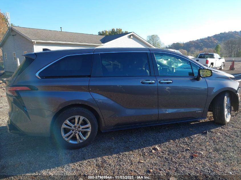 2021 Toyota Sienna Xse VIN: 5TDXSKFC1MS002042 Lot: 37959944