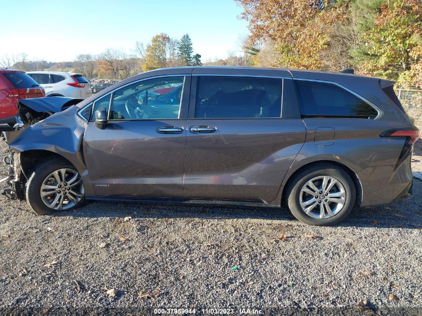 2021 Toyota Sienna Xse VIN: 5TDXSKFC1MS002042 Lot: 37959944