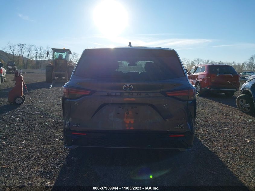 2021 Toyota Sienna Xse VIN: 5TDXSKFC1MS002042 Lot: 37959944