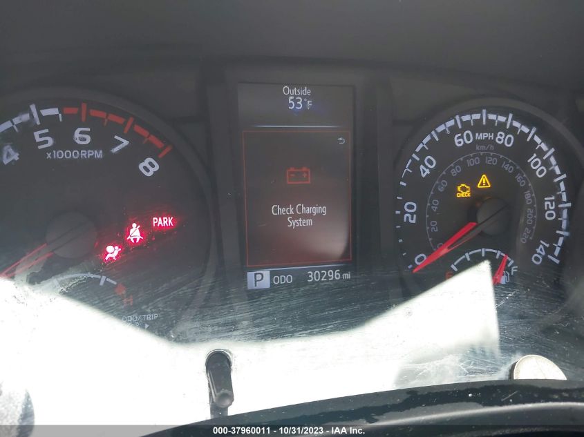 2022 Toyota Tacoma Sr VIN: 3TYAX5GN7NT035464 Lot: 37960011