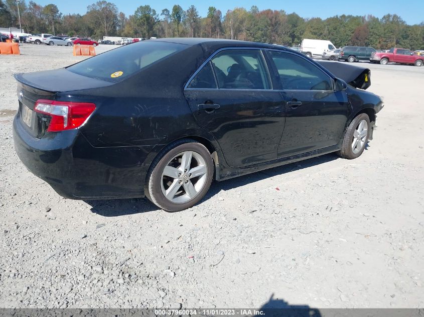 2012 Toyota Camry Se VIN: 4T1BF1FK5CU020906 Lot: 37960034