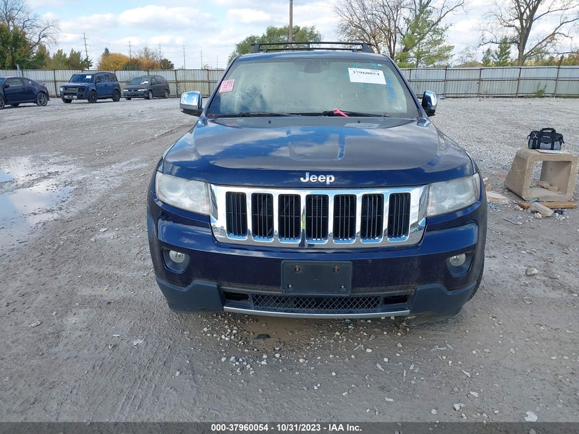 2013 Jeep Grand Cherokee Overland VIN: 1C4RJFCG3DC607191 Lot: 37960054