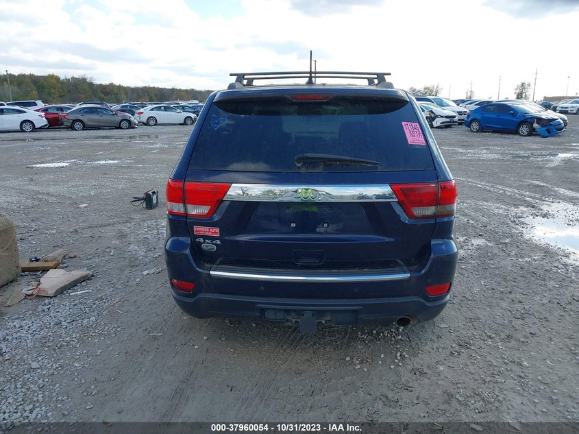 2013 Jeep Grand Cherokee Overland VIN: 1C4RJFCG3DC607191 Lot: 37960054