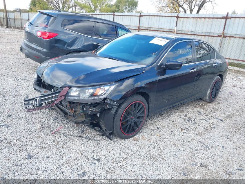 1HGCR2F39EA283971 2014 Honda Accord Sedan Lx