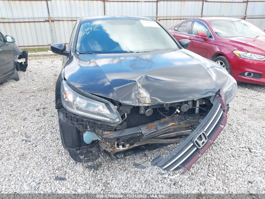 1HGCR2F39EA283971 2014 Honda Accord Sedan Lx