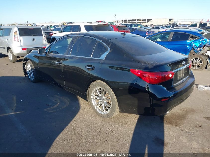 2015 Infiniti Q50 VIN: JN1BV7AP3FM352136 Lot: 37960105