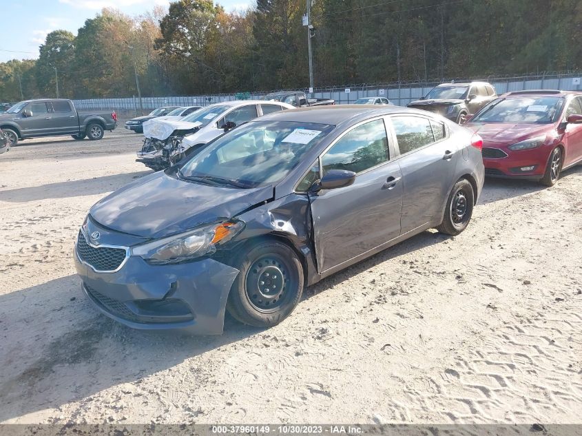 2016 Kia Forte Lx VIN: KNAFK4A61G5564006 Lot: 37960149