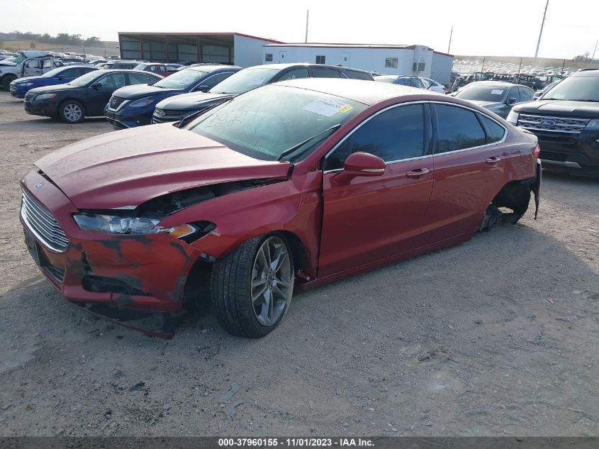 2015 Ford Fusion Titanium VIN: 3FA6P0K93FR305640 Lot: 37960155