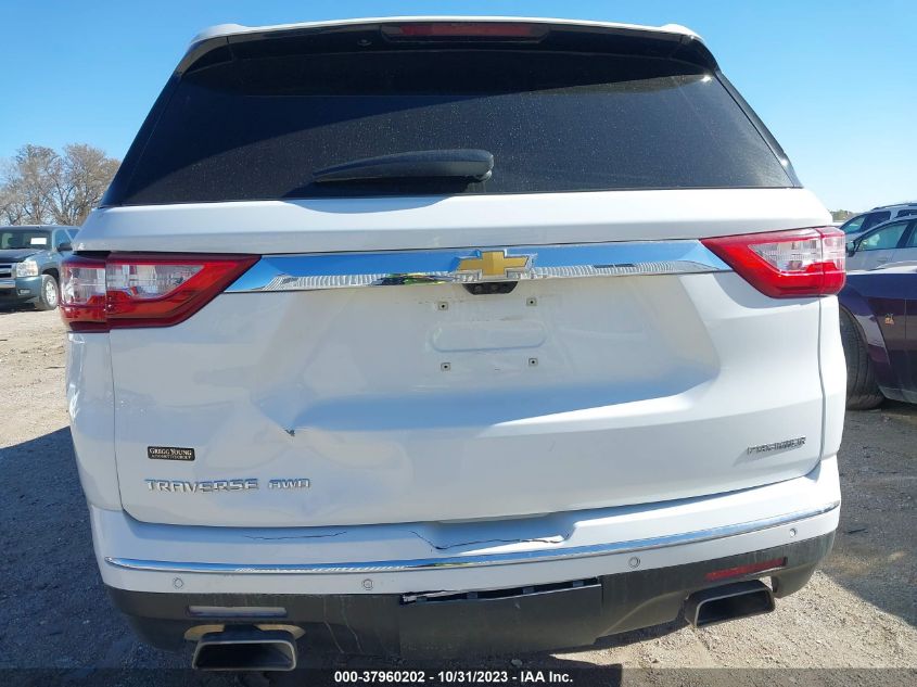 2021 Chevrolet Traverse Awd Premier VIN: 1GNEVKKW7MJ207044 Lot: 37960202