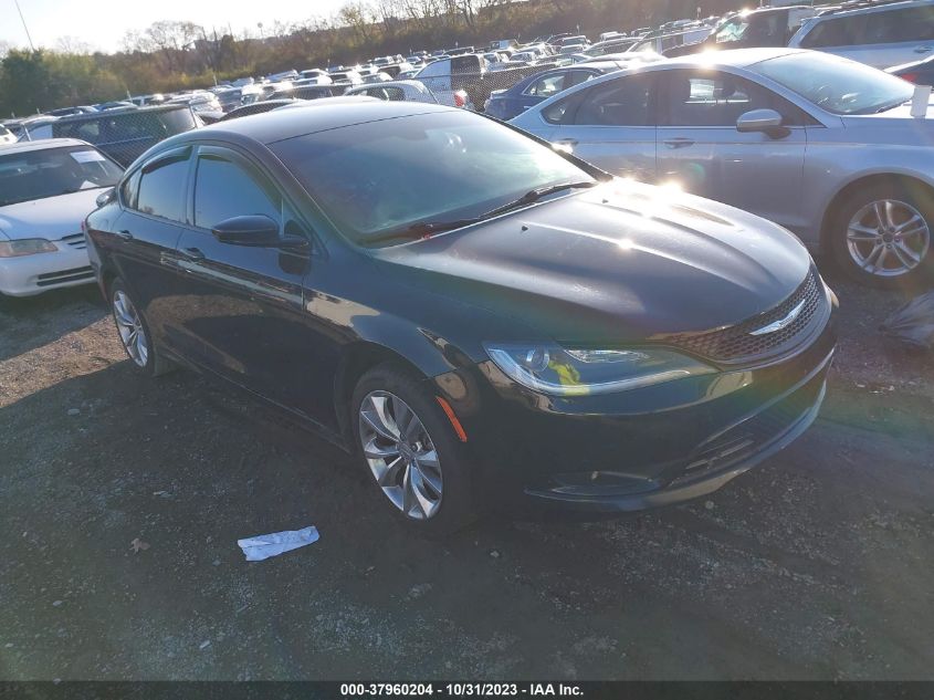 2015 Chrysler 200 S VIN: 1C3CCCBBXFN710110 Lot: 37960204