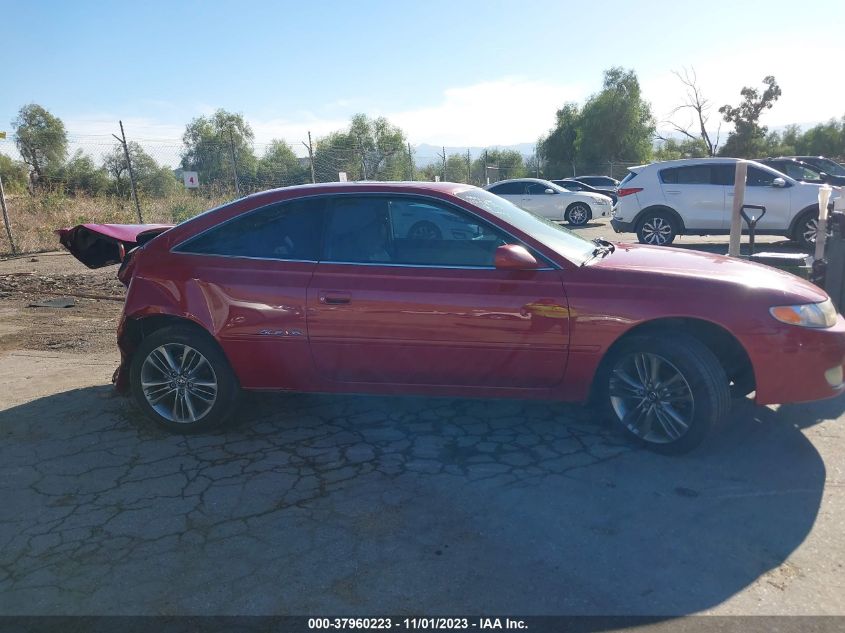 1999 Toyota Camry Solara Sle VIN: 2T1CF22P4XC254926 Lot: 37960223