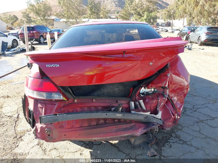 1999 Toyota Camry Solara Sle VIN: 2T1CF22P4XC254926 Lot: 37960223