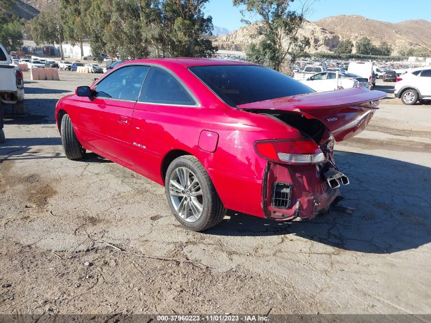 1999 Toyota Camry Solara Sle VIN: 2T1CF22P4XC254926 Lot: 37960223