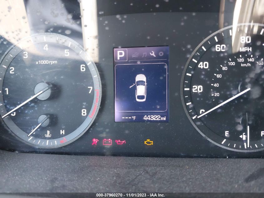 2017 Hyundai Sonata Se VIN: 5NPE24AF8HH558607 Lot: 37960270