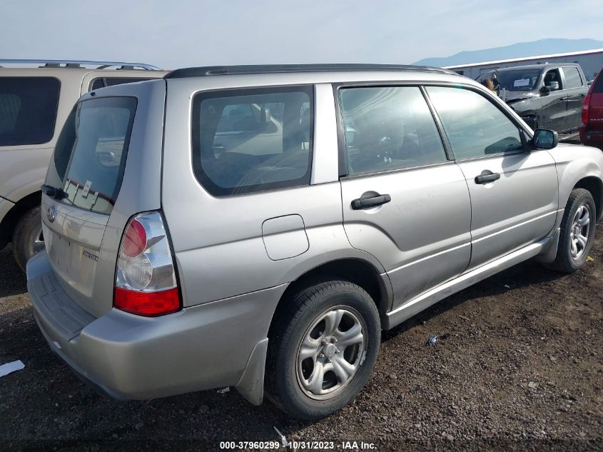 2007 Subaru Forester 2.5X VIN: JF1SG63607H744819 Lot: 37960299