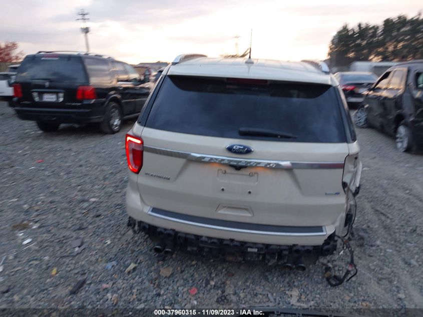 2018 Ford Explorer Platinum VIN: 1FM5K8HT2JGB04944 Lot: 37960315