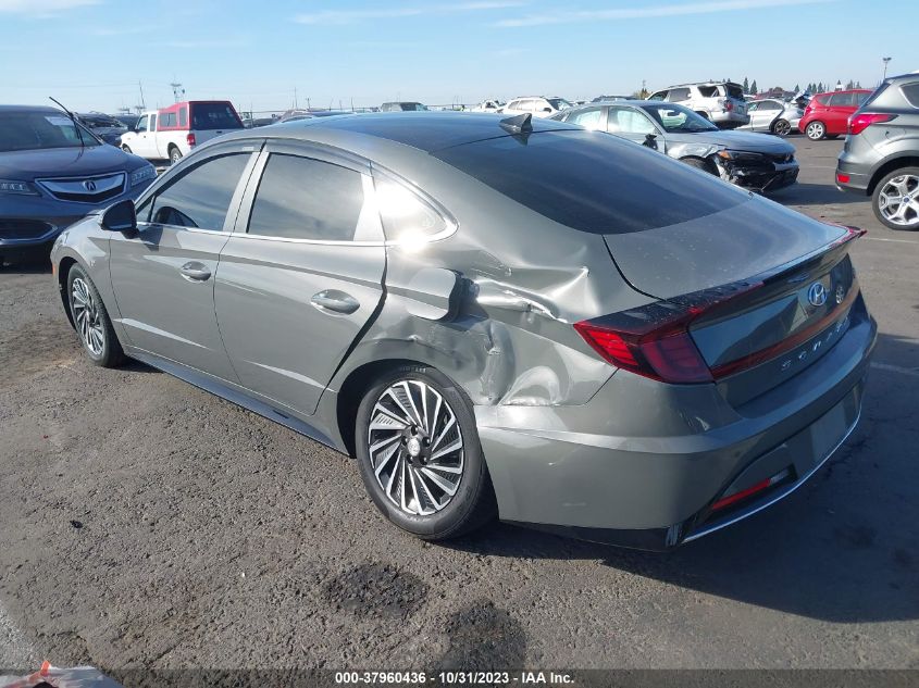 2020 Hyundai Sonata Hybrid Limited VIN: KMHL54JJ9LA016219 Lot: 37960436