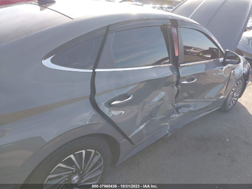 2020 Hyundai Sonata Hybrid Limited VIN: KMHL54JJ9LA016219 Lot: 37960436