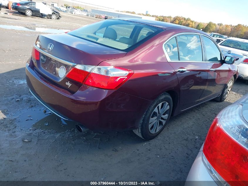 2014 Honda Accord Lx VIN: 1HGCR2F35EA272420 Lot: 37960444