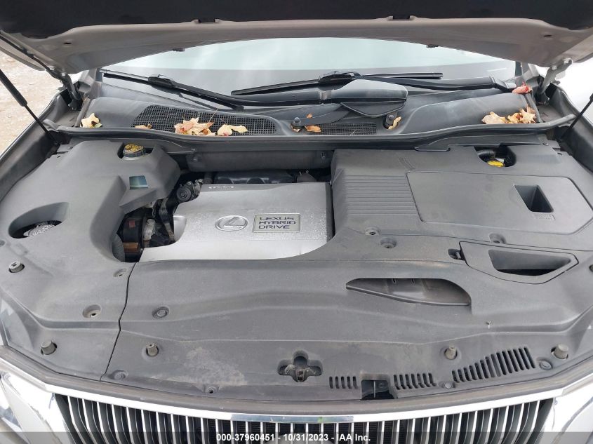 2010 Lexus Rx 450H VIN: JTJBC1BA5A2017648 Lot: 37960451