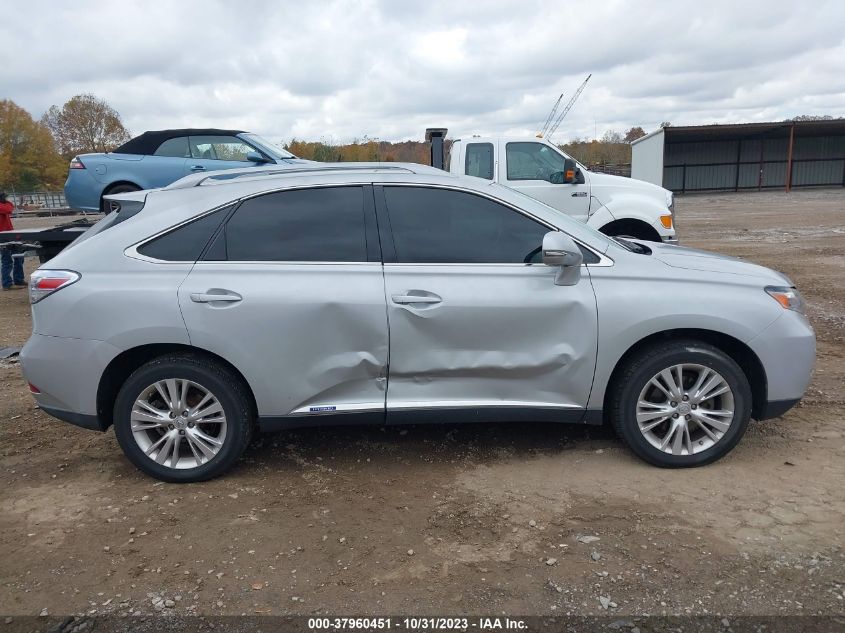 2010 Lexus Rx 450H VIN: JTJBC1BA5A2017648 Lot: 37960451