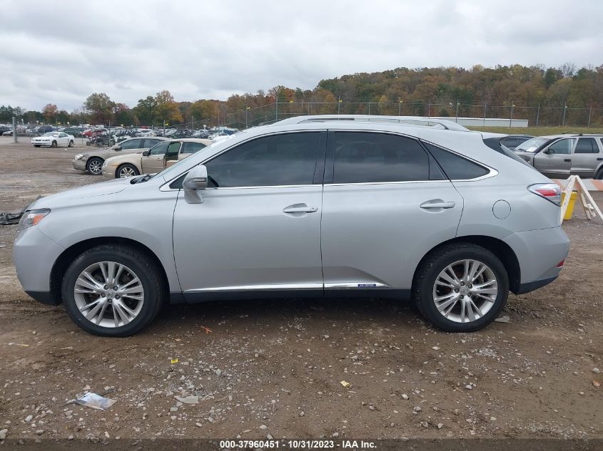 2010 Lexus Rx 450H VIN: JTJBC1BA5A2017648 Lot: 37960451