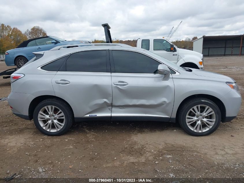 2010 Lexus Rx 450H VIN: JTJBC1BA5A2017648 Lot: 37960451
