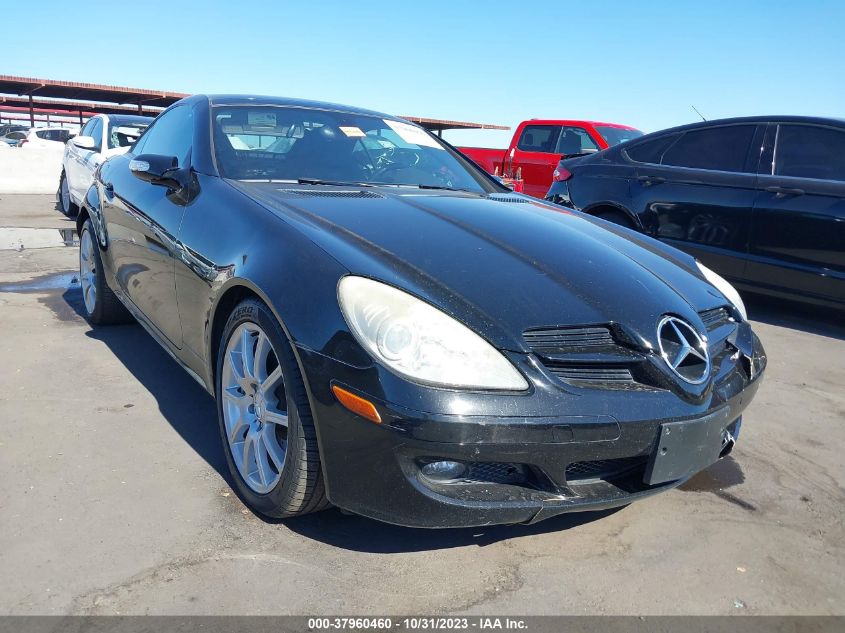 2007 Mercedes-Benz Slk 350 3.5L VIN: WDBWK56F67F148463 Lot: 37960460