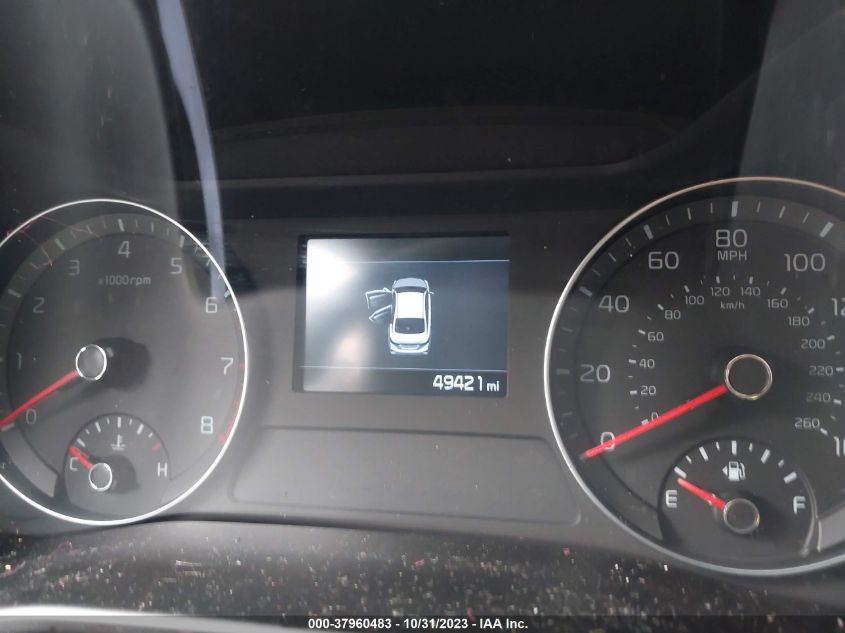 2019 Kia Forte Lxs VIN: 3KPF24AD4KE022218 Lot: 37960483