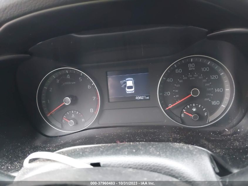 2019 Kia Forte Lxs VIN: 3KPF24AD4KE022218 Lot: 37960483