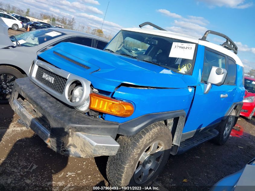 2008 Toyota Fj Cruiser VIN: JTEBU11F98K027361 Lot: 37960493