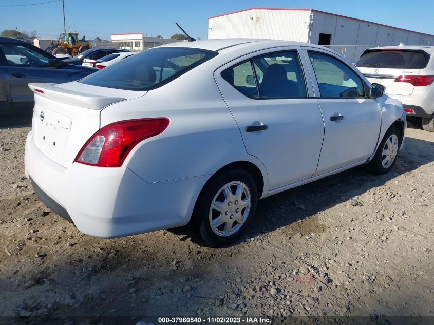 2017 Nissan Versa Sedan S Plus VIN: 3N1CN7AP4HL829920 Lot: 37960540