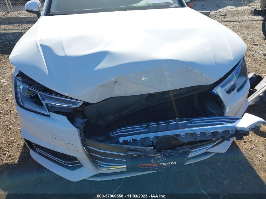 2017 Audi A4 2.0T Season Of Audi VIN: WAUDNAF47HN051042 Lot: 37960558