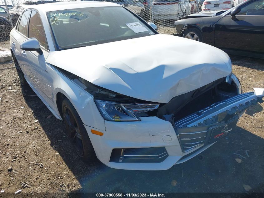 2017 Audi A4 2.0T Season Of Audi VIN: WAUDNAF47HN051042 Lot: 37960558