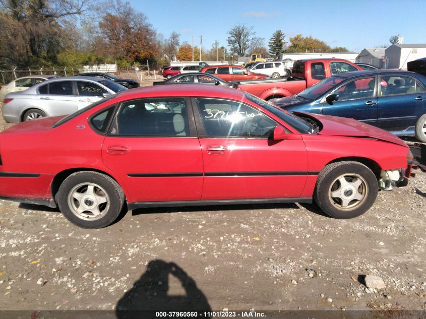 2004 Chevrolet Impala VIN: 2G1WF52E949350200 Lot: 37960560