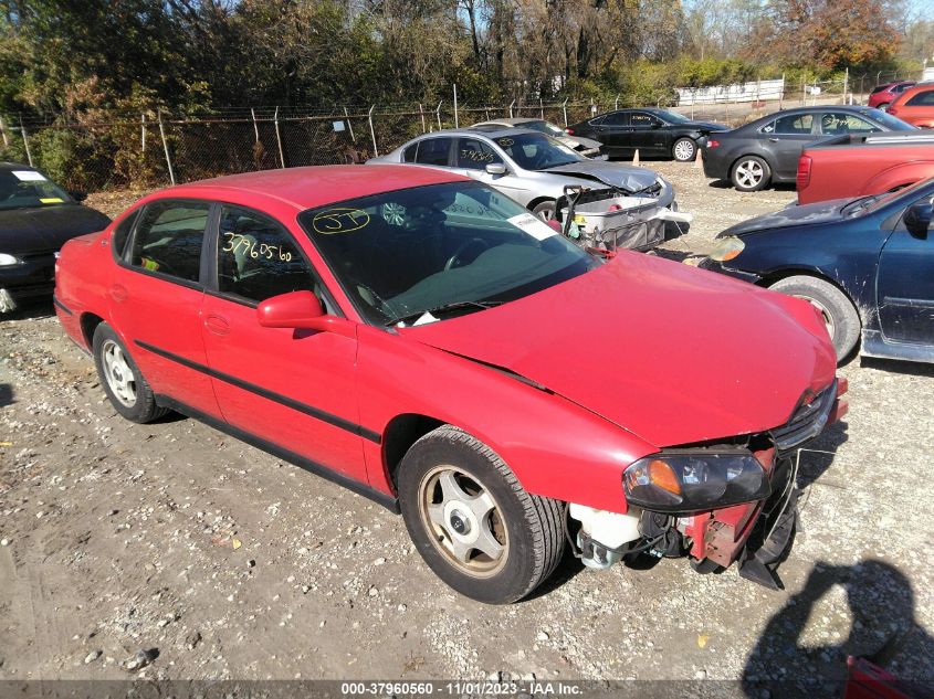 2004 Chevrolet Impala VIN: 2G1WF52E949350200 Lot: 37960560