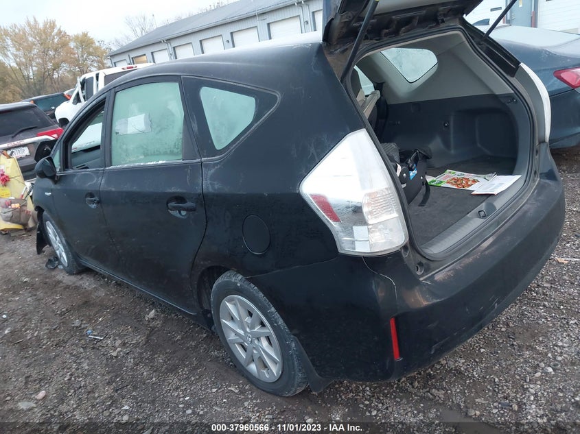 2012 Toyota Prius V Three VIN: JTDZN3EU2C3030822 Lot: 37960566