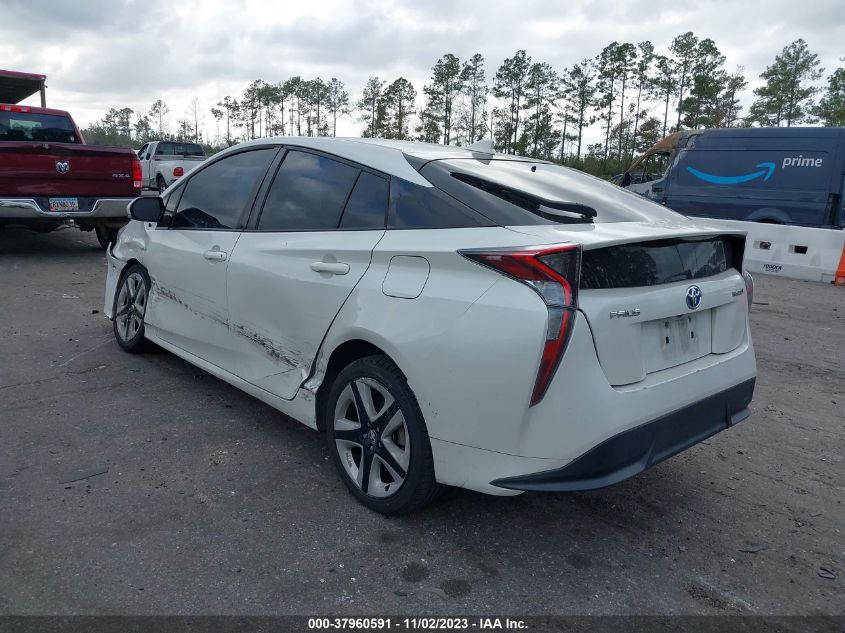 JTDKARFU3G3021387 2016 Toyota Prius Three Touring