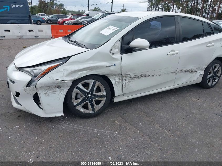 JTDKARFU3G3021387 2016 Toyota Prius Three Touring