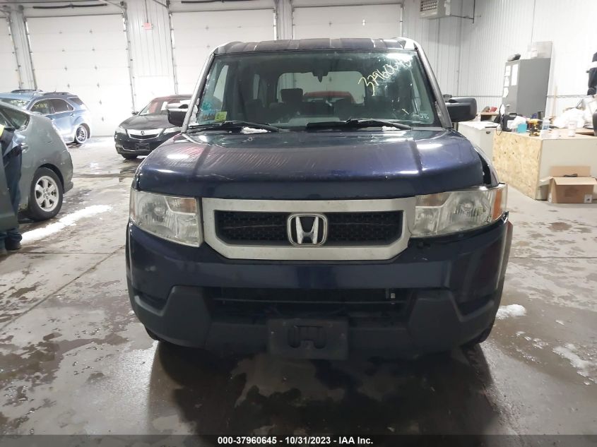 2009 Honda Element Ex VIN: 5J6YH28759L800338 Lot: 37960645